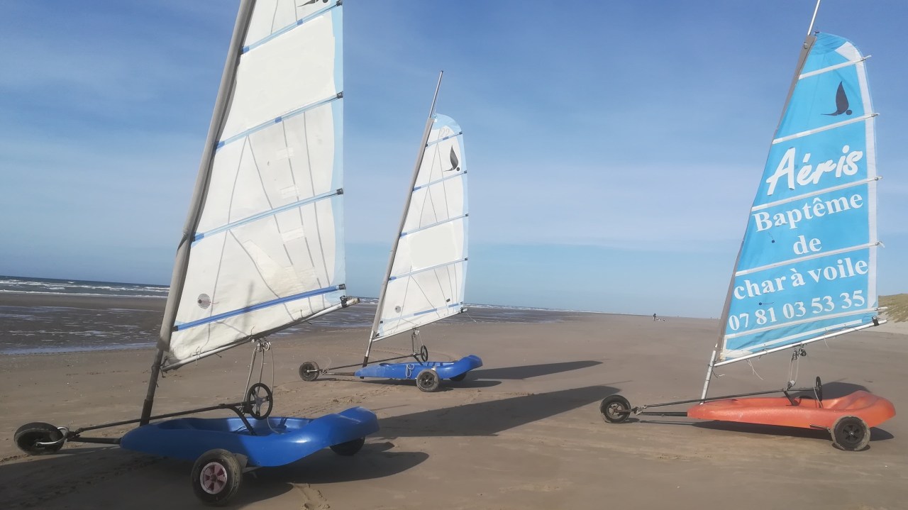 Aéris école de char à voile – évasion entre baie de somme et baie d'authie